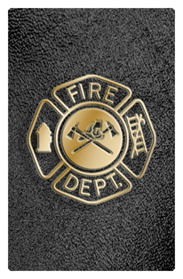 DF35T 418 SH BK Fire Department Shimmer Black Background